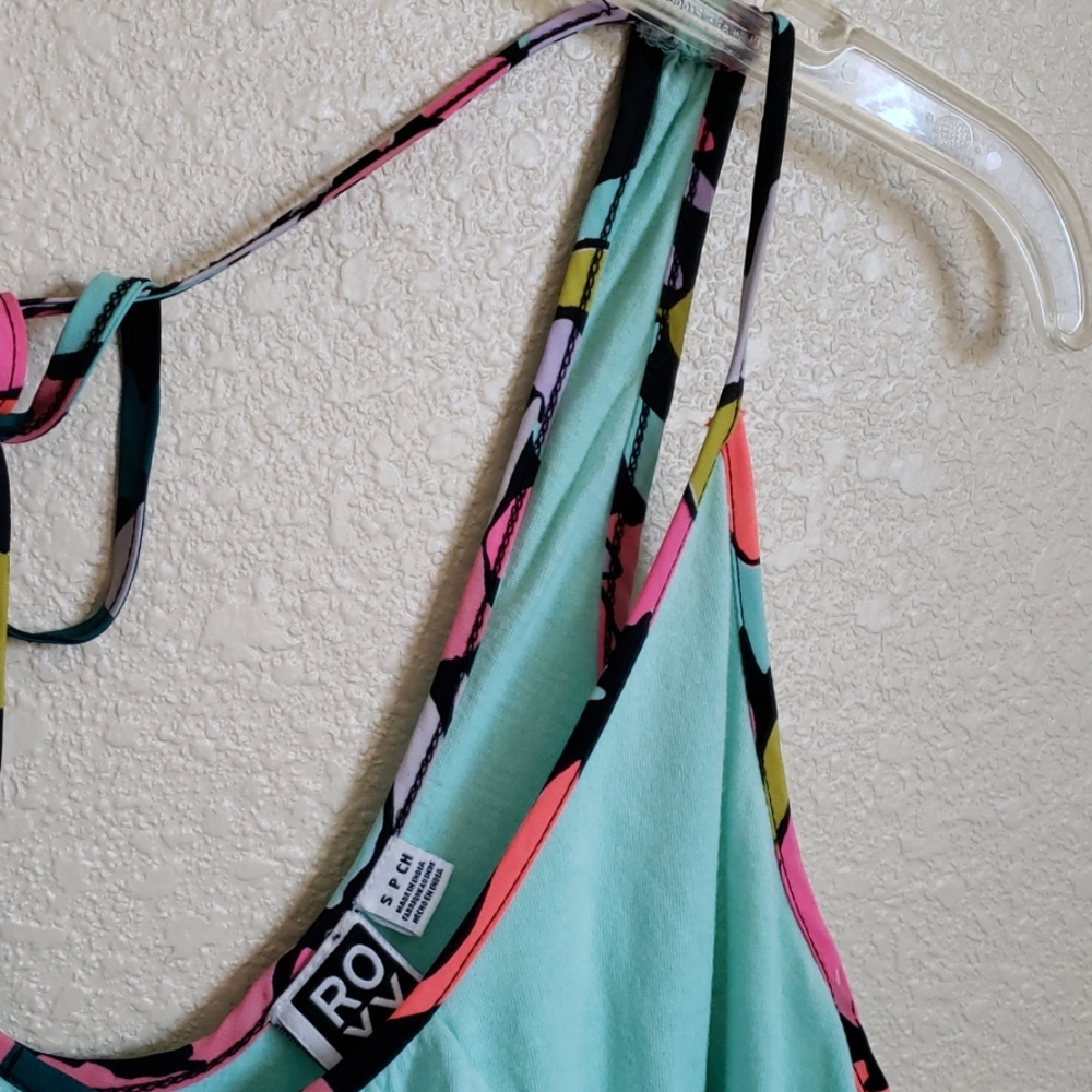 ROXY || mint swimsuit cover up - Picture 2 of 3
